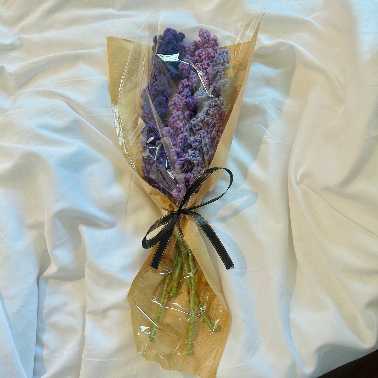 Mother’s Day lavender bouquet Mother’s Day crochet flowers Crochet flowers for moms Mother’s Day floral arrangements
