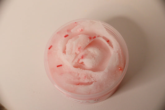 Peppermint Snow Cloud slime with therapeutic peppermint!